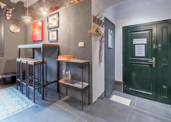 Rio Marin With Floating Gondolas View Venedig